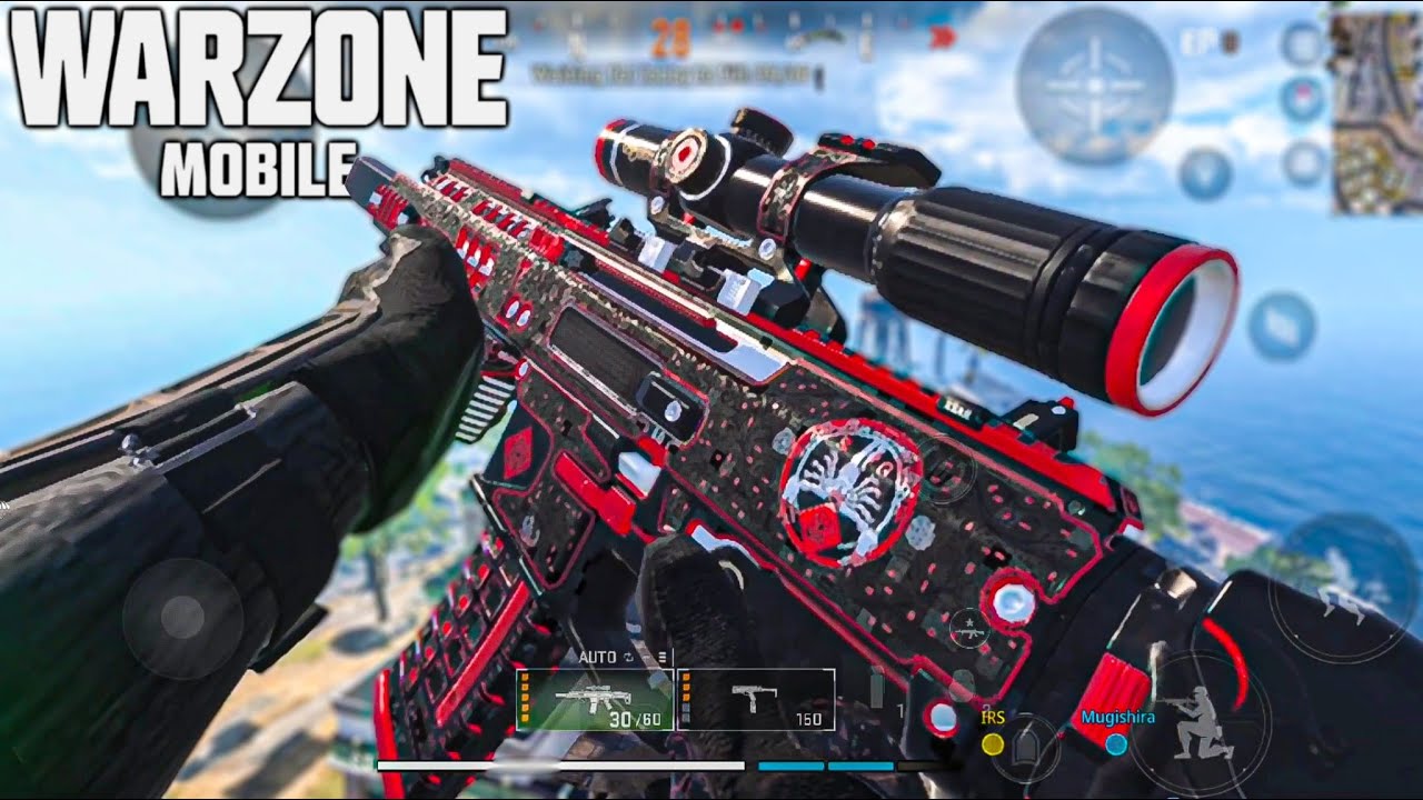 WARZONE MOBILE STUNNING MAX GRAPHICS 60FPS GAMEPLAY - YouTube