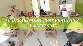 Day 21: AP Department Best Practices | LAC Session