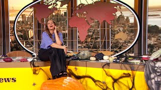 “The Witches” Star Stanley Tucci, “Hubie Halloween” Star Noah Schnapp, And Design By Drew Scarrymore