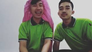 VIDEO PARODI KAKAK ADIK KAGET PETIR TERNGAKAKKKK BIKIN GULING-GULING!! | YANG BISA NAHAN TAWA JAGO