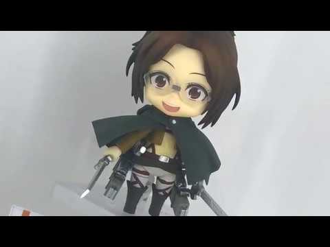 Aj19 Gsc Nendoroid Hanji Zoe Shingeki No Kyojin ねんどろいど ハンジ ゾエ 進撃の巨人 Youtube