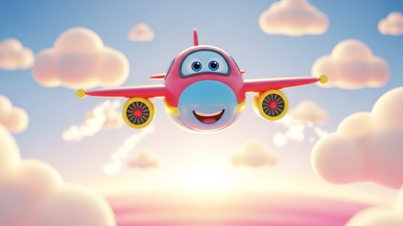 Маленький самолётик пролетает над Страной Сладостей 🛩️🍭🍬| Мультфильм для детей и весёлые приключения