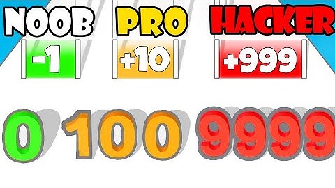 NOOB vs PRO vs HACKER - Join Numbers | Gameplay Walkthrough (Android,iOS)