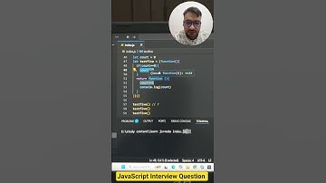 JavaScript Interview Question | Output based Question | Frontend interview Questions #javascript
