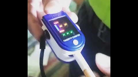 Pulse oxymetre test tutorial