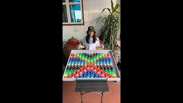 Puzzle sort ball colors game solve with a nice play easily