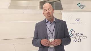 Peter Skelton, WRAP, speaks at India Plastics Pact’s Third Annual Conference