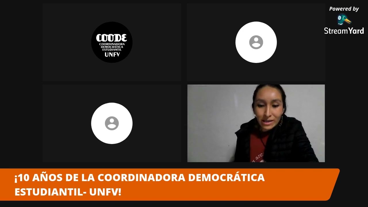 ¿Qué es la COODE? 10 años de lucha - UNFV