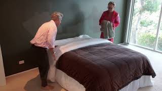Bed Styling with Mitch and Mark - Sophisticated Olive Green