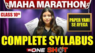 Class 10 Icse Maths Complete Syllabus Revision  Icse Class 10 Maths Board Exam 2026