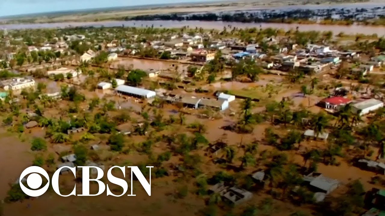 Tropical cyclone makes landfall in Mozambique
