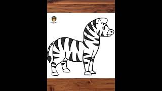 How To Draw Zebra