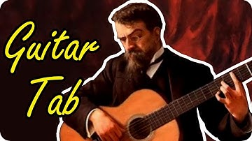 Francisco Tárrega - Gran Vals Guitar Tutorial (Nokia Ringtone)