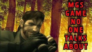 The Metal Gear Solid Game NO ONE Talks About