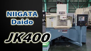 26592 新潟鉄工 プレート用ＮＣ立フライス盤 JK-400 2008年