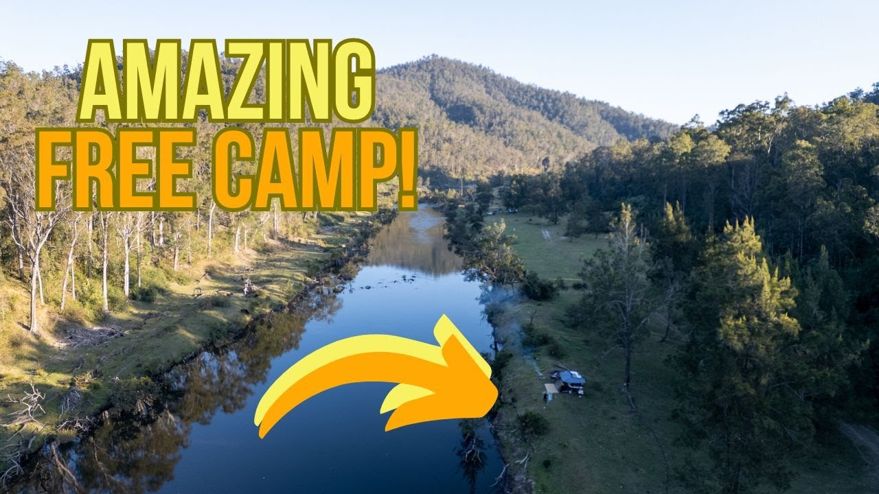 Free Camping on the Boyd River along the Old Glen Innes Road to Dalmorton