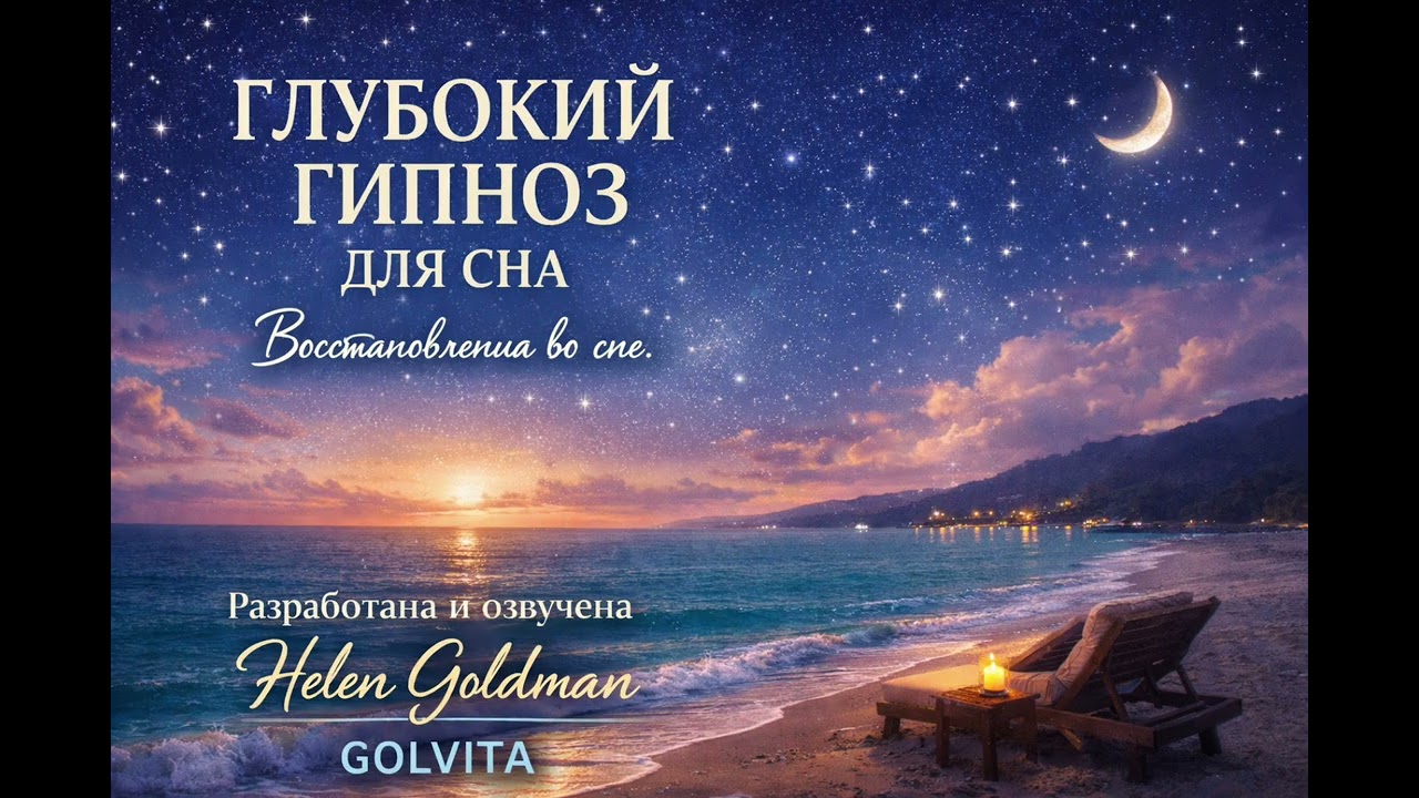 Глубокий гипноз для сна и восстановления