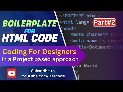 Writing Your First HTML Code | Boilerplate Explained + VS Code Setup & Local Hosting|