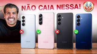 NÃO COMPRE CELULAR SAMSUNG sem antes VER ESSE VÍDEO! Top 5 de 2026 (Do Barato ao TOP)