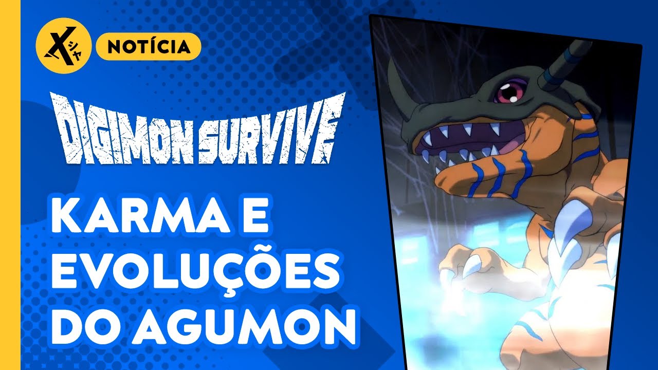 Digimon Survive  Todas as evoluções de Agumon