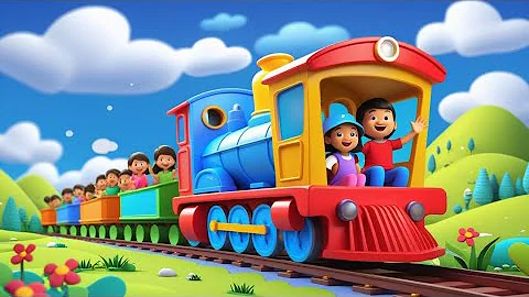 "🎶 All Aboard! The Ultimate Choo Choo Train Song | Fun Nursery Rhymes for Kids 🚂"