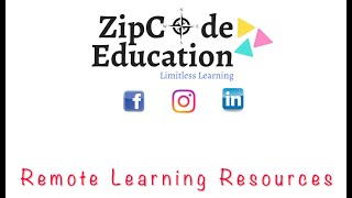 Remote Learning Resources