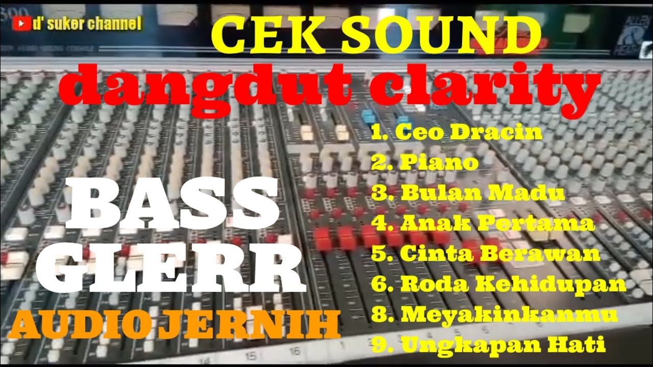 CEK SOUND DANGDUT SPEK CLARITY 🔊 FULL BASS GLERR COCOK BUAT TES SOUND KAMU 🔊