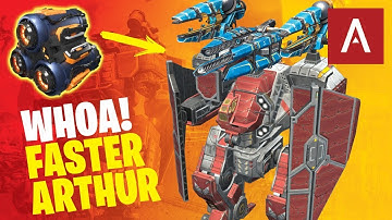 🔴 War Robots - MAX ARTHUR with NEW Titan Speed Module on My Own Account WR Live Gameplay
