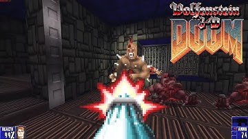 OmniWolf [Classic Wolfenstein 3D in Doom 2] - Mixed Doom: E1M4 + MAP04 | 4K/60