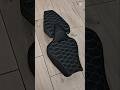 Satisfying Motorcycle Seat Restoration #shorts #upholstery #motorcycle #diy #custom