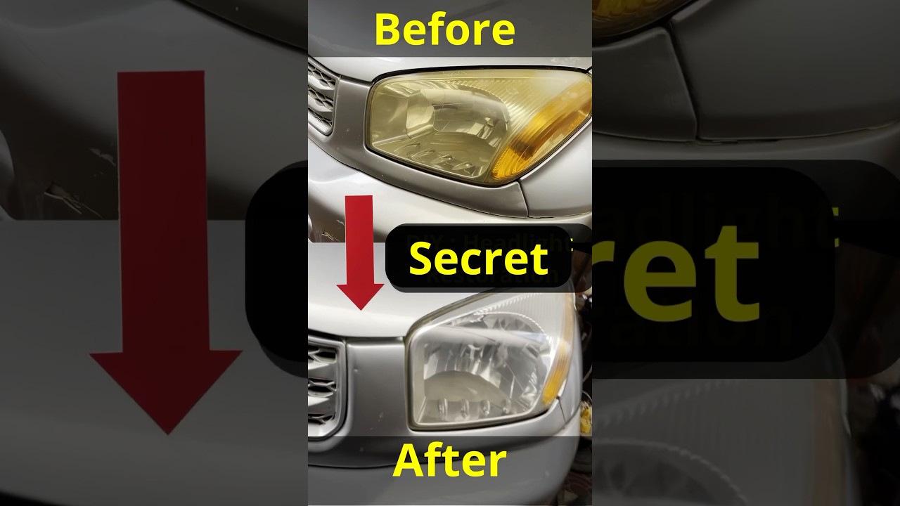 DIY Headlight Restoration 