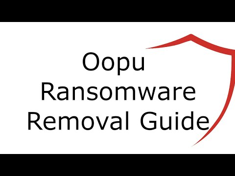 Oopu File Virus Ransomware [.Oopu ] Removal and Decrypt .Oopu Files