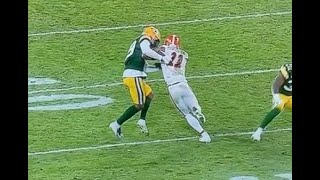 Referees SCREW Browns, Packers get away with blatant holding call on interception on Christmas Day