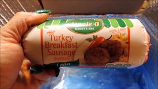 I received the first box for 2015 - jennie-o turkey products