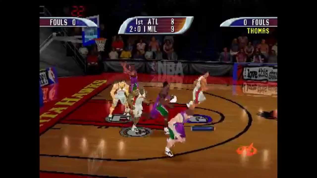 NBA Hoopz ... (PS1) Gameplay