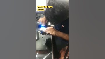 Arduino Uno led interface #shorts #arduinoproject