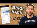 New Uber Driver Strategy: CHASE THE SURGE!