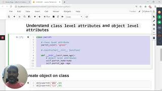 Class Level Attributes and Object Level Attributes