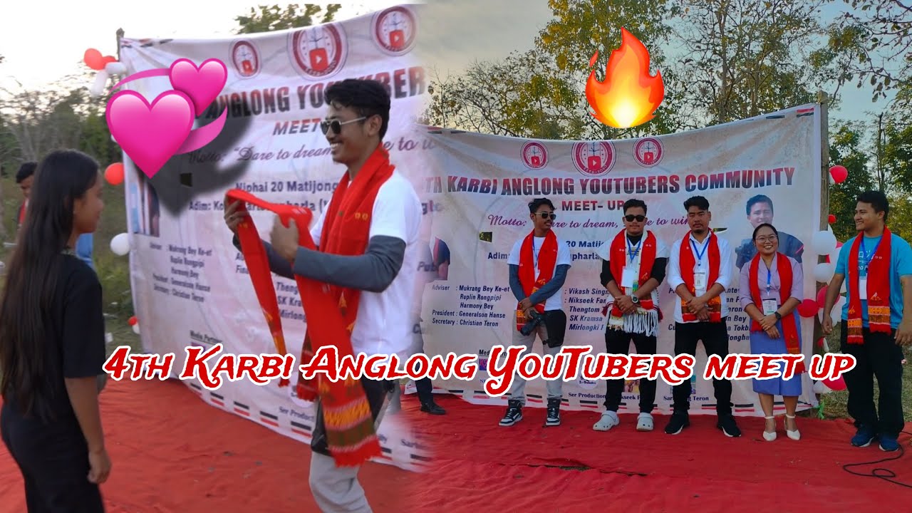 4th Karbi Anglong YouTubers Community Meet Up | 50th Karbi Youth Festival | Genu Vlogs