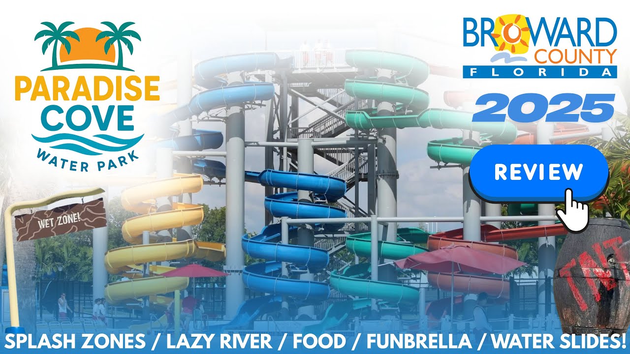 PARADISE COVE WATER PARK - C.B. Smith Park​​ - Broward County Florida 2025 Review!