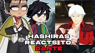 +18 Hashiras reacts to Dante || 1/? || Demonslayer, Devil May Cry ||