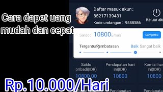 APLIKASI PENGHASIL UANG 10K/HARI REAL TO THE POINT  !! NO BASA BASI screenshot 1