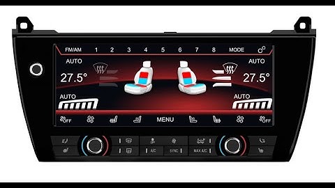 How to install BMW 5 Series AC Touch Control Panel