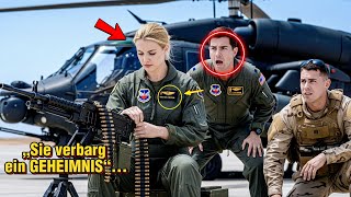 Sie sicherte nur die Munitionskiste – bis der Oberst den Aufnäher sah und erbleichte