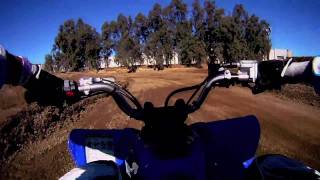 Riding Yamaha Raptor 250R