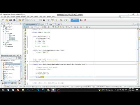 Change JFrame's JPanel