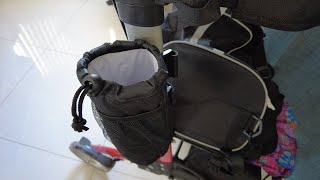 2 Pack Cup Holders for Stroller, Wheelchair and Walker