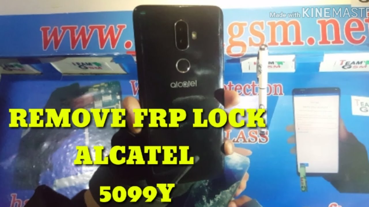Remove Frp lock Alcatel 3V 5099Y