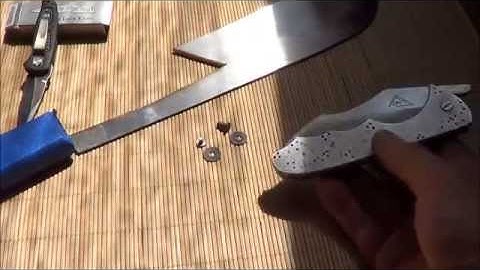 My 1st Made Friction Folding Knife