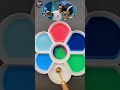 PJ Masks colour mixing #satisfying #art #colourmixing